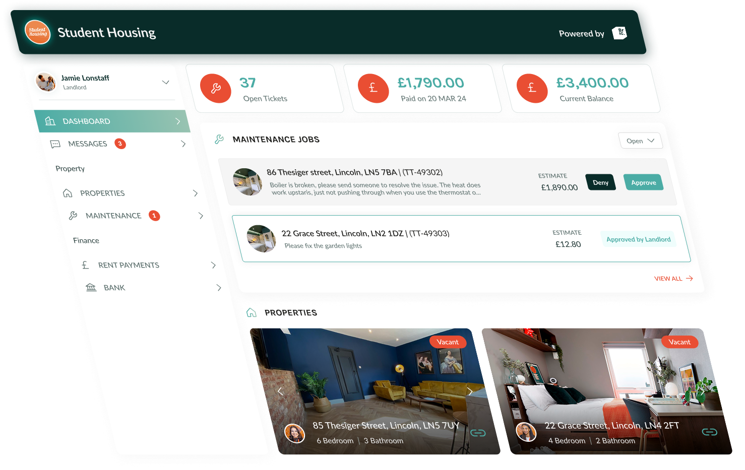 Landlord Dashboard